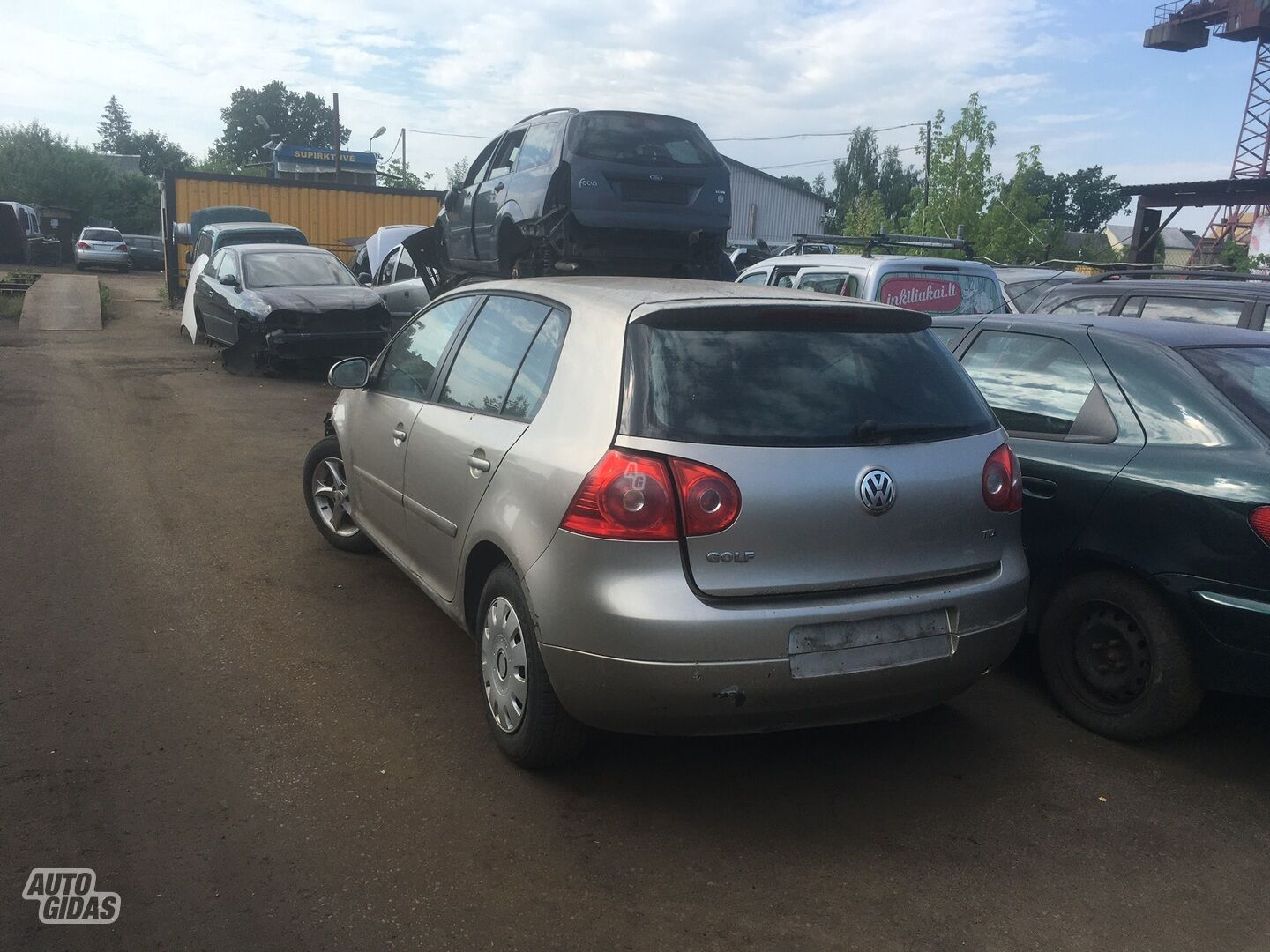 Volkswagen Golf V 2005 m dalys