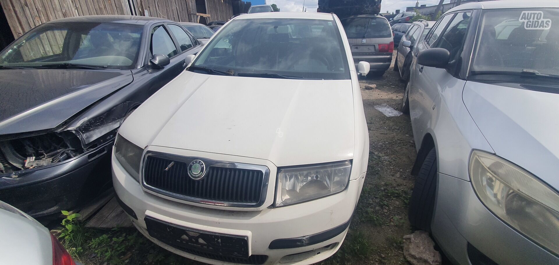 Skoda Fabia I BUD 2006 m dalys