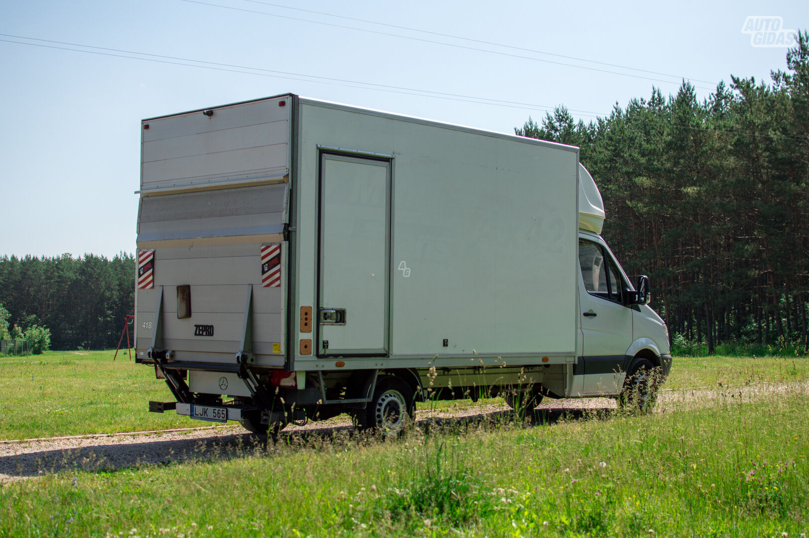 Mercedes-Benz Sprinter 2015 m Krovininis mikroautobusas nuoma