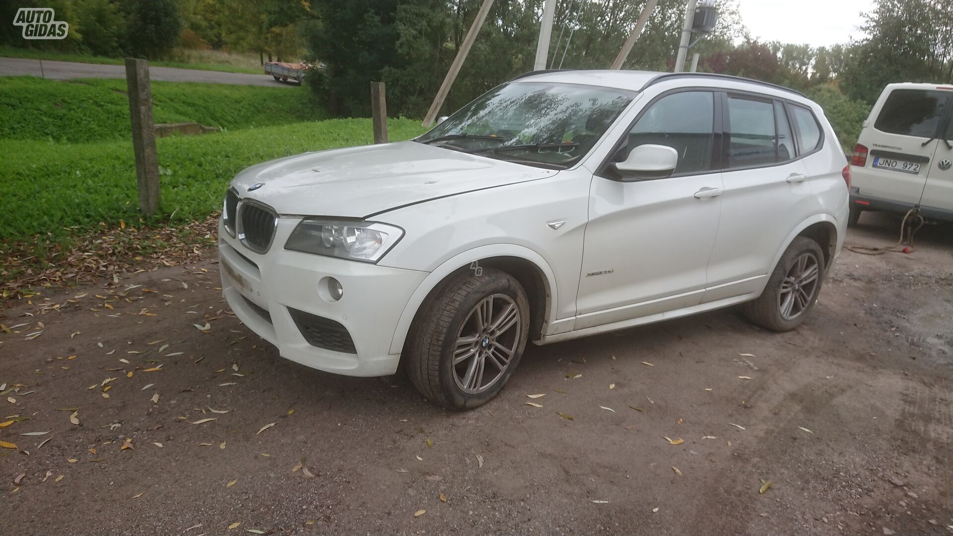 Bmw X3 F25 2013 m dalys