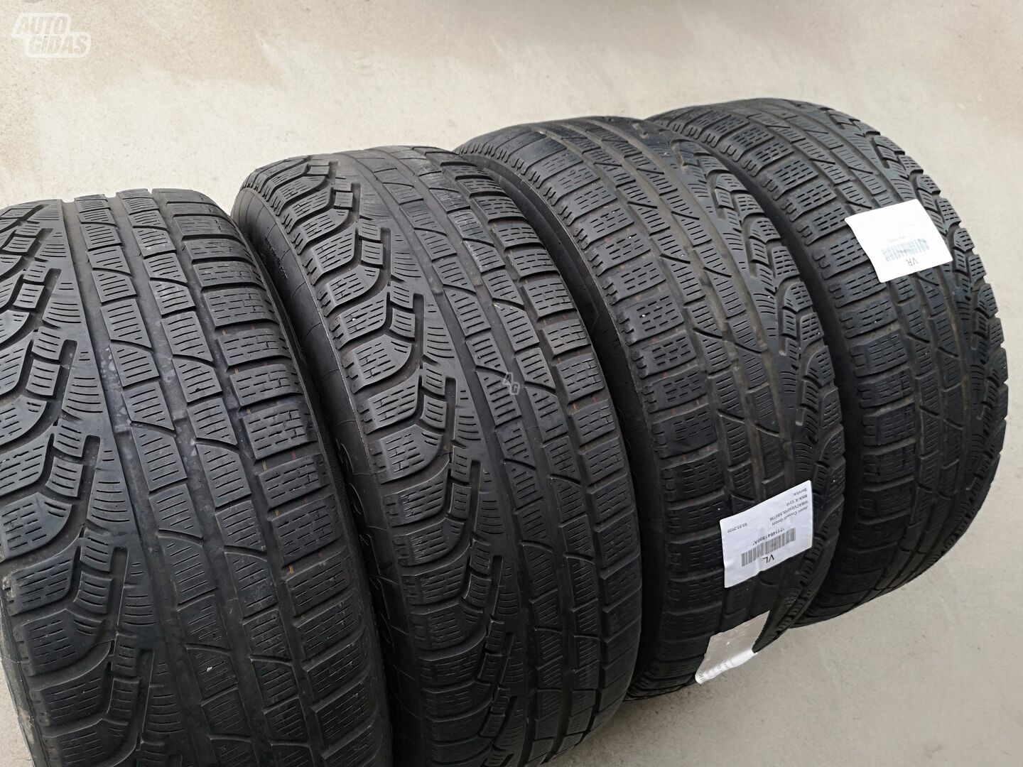 Pirelli 4-5mm, 2016m R17 winter tyres passanger car