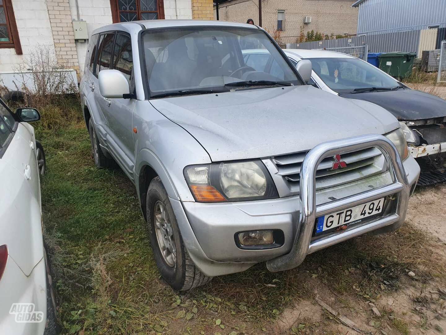 Mitsubishi Pajero III 2002 m dalys