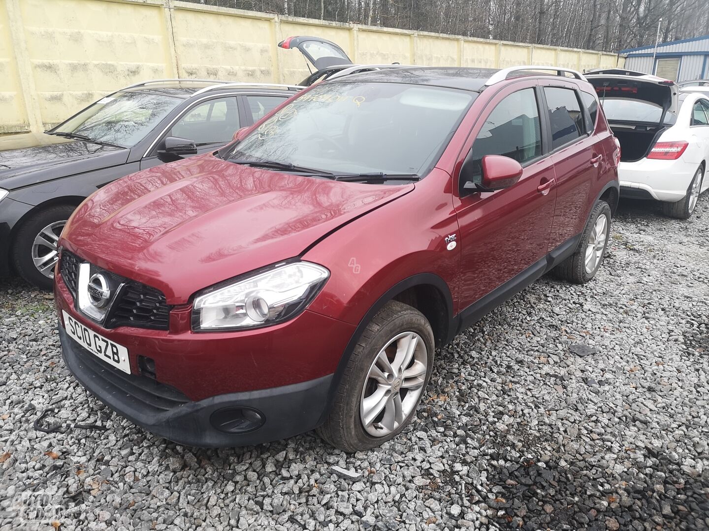 Nissan Qashqai I 2010 m dalys