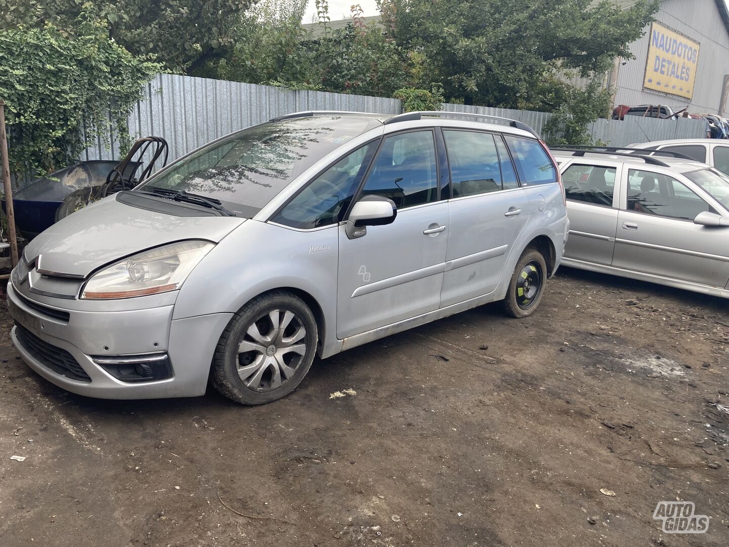 Citroen C4 Grand Picasso 2008 m dalys