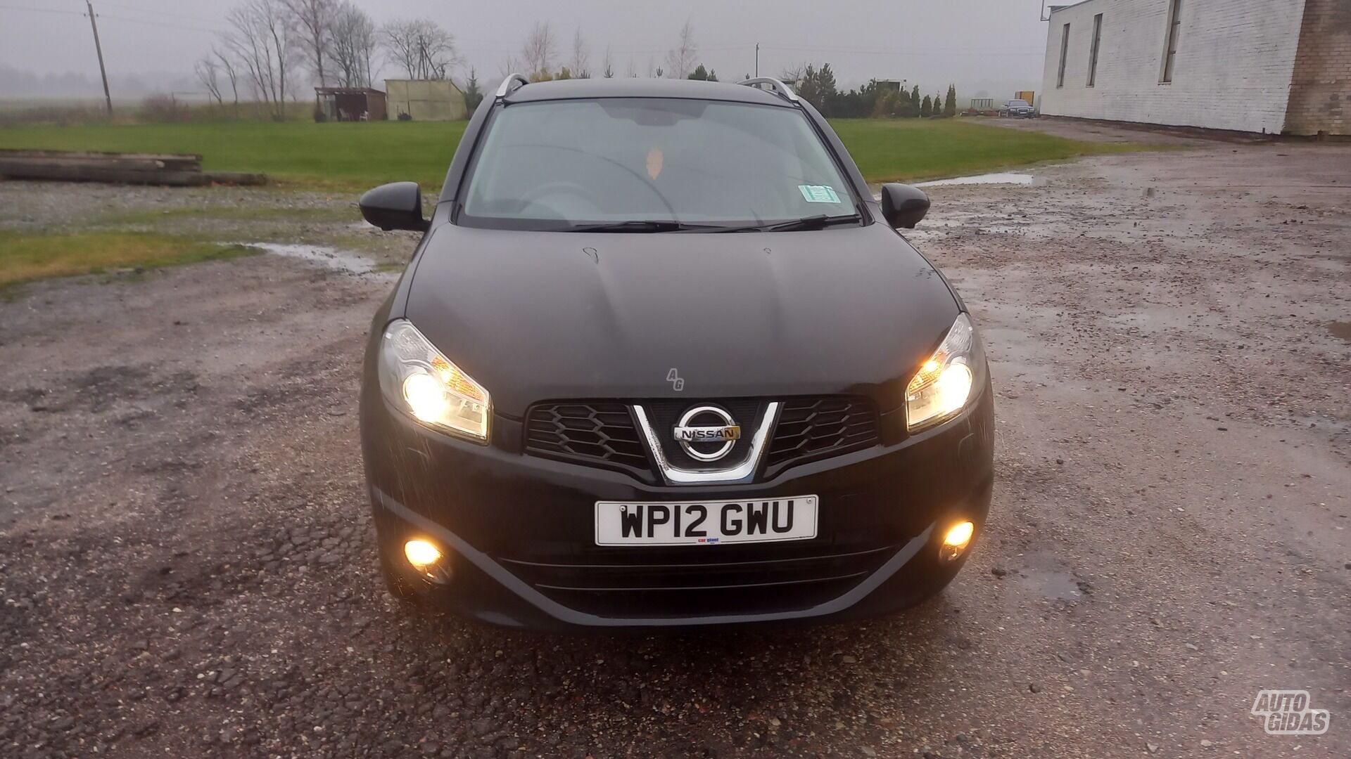 Nissan Qashqai 2012 m dalys