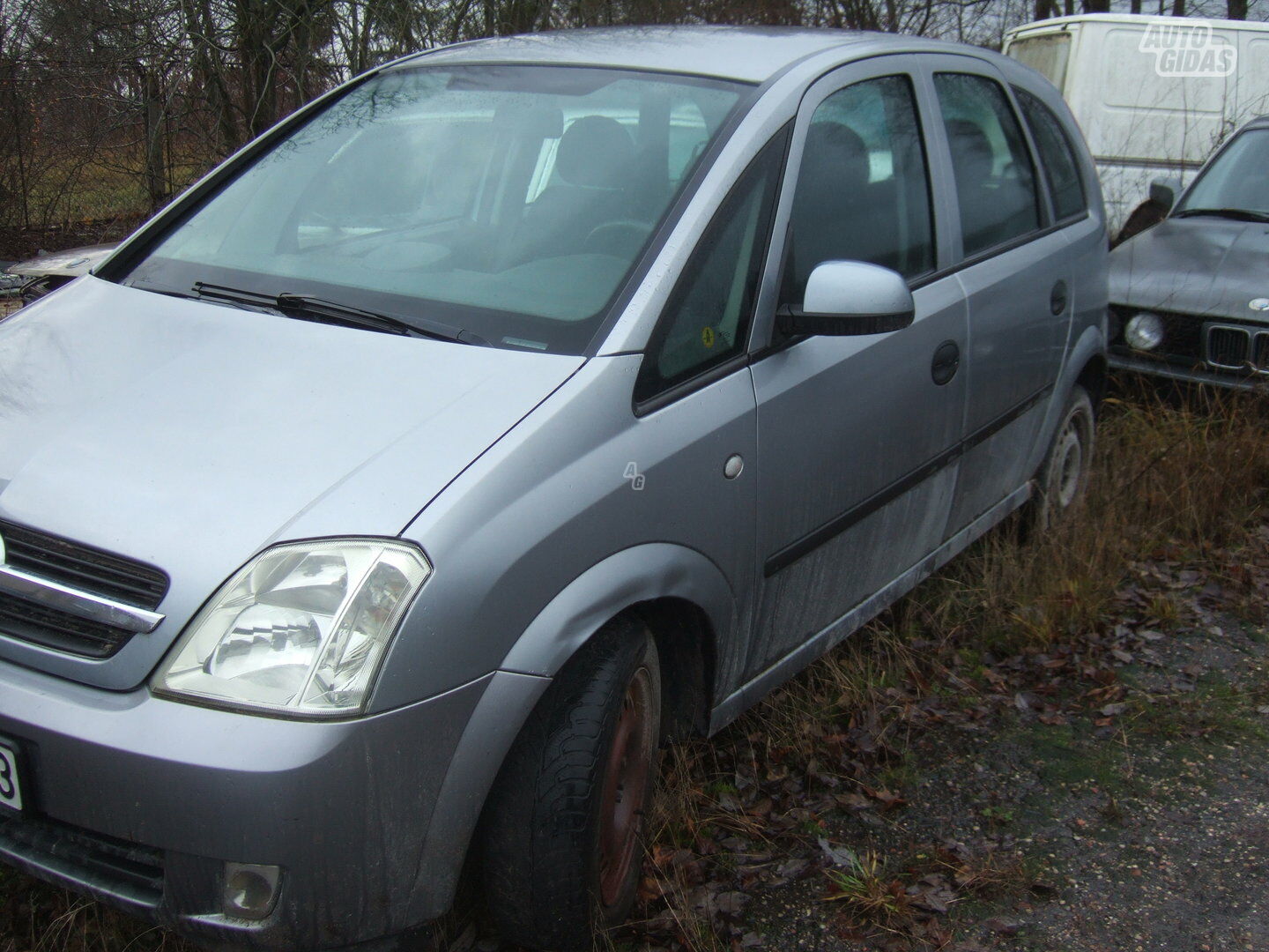Opel Meriva I 2003 m dalys