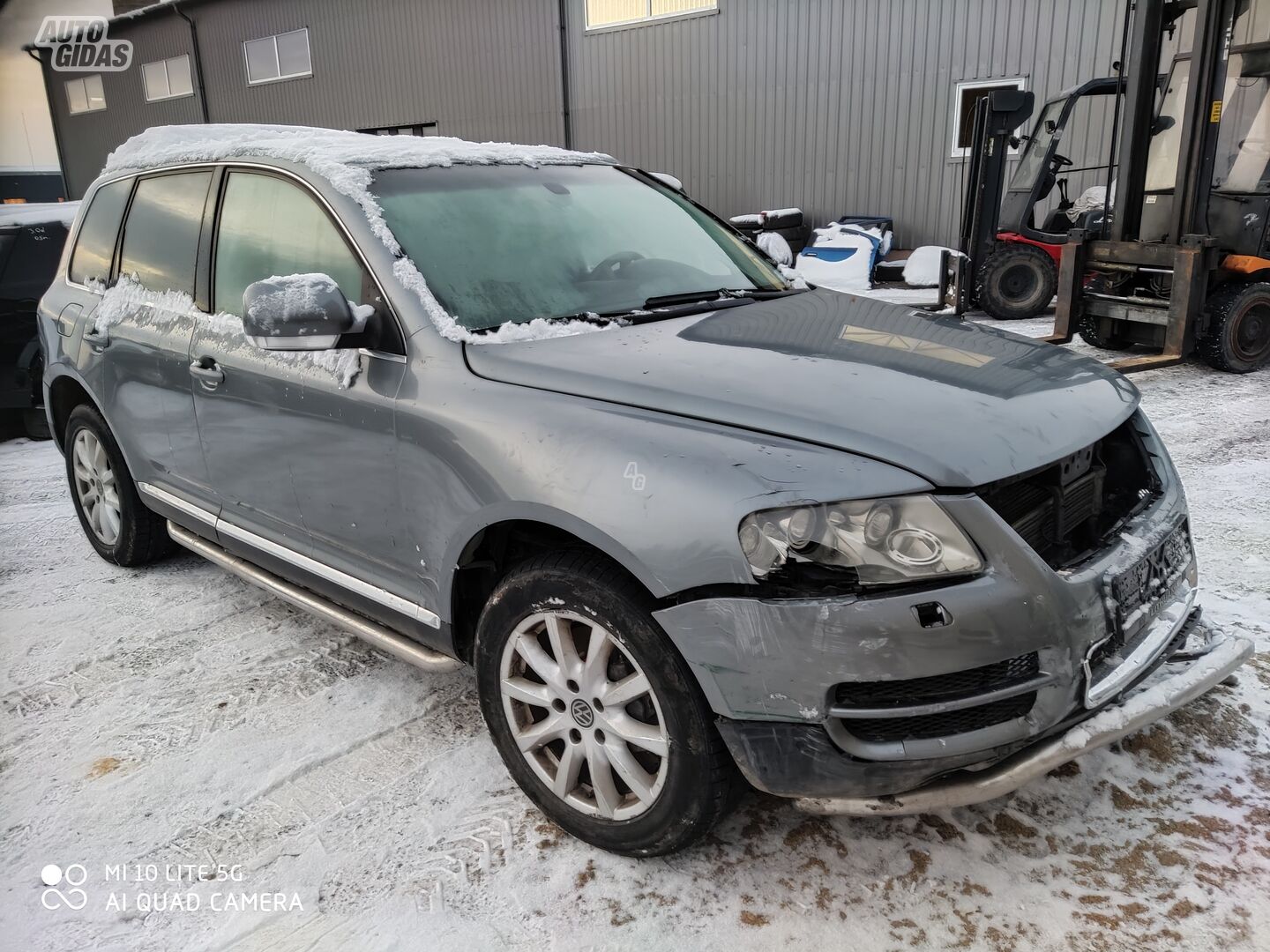 Volkswagen Touareg 2005 m dalys