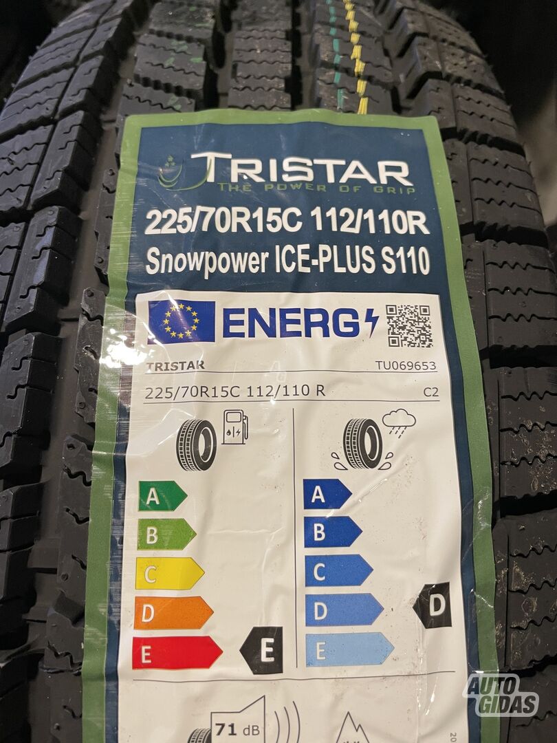 Tristar Belgian brand R15C winter tyres minivans