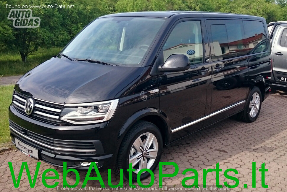 Volkswagen Multivan 2019 y parts