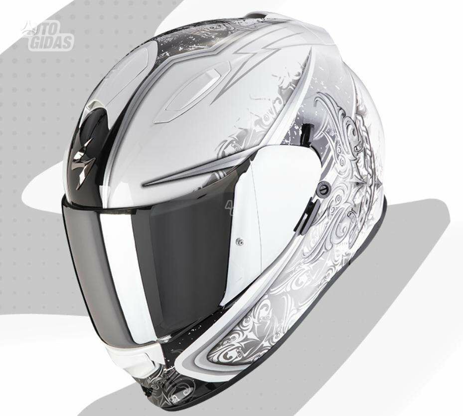 Helmets Scorpion EXO - 491 run white