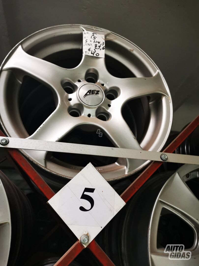 NR15 light alloy R15 rims