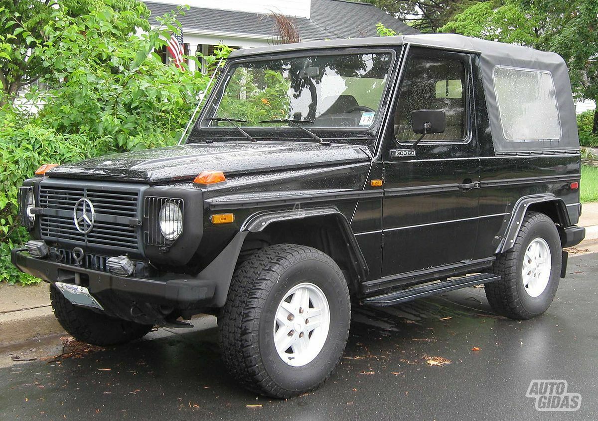 Mercedes-Benz G Klasė 1993 m dalys