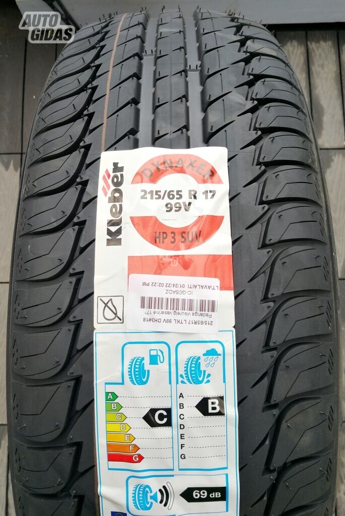 Kleber Išpardavimas!!! R17 summer tyres passanger car