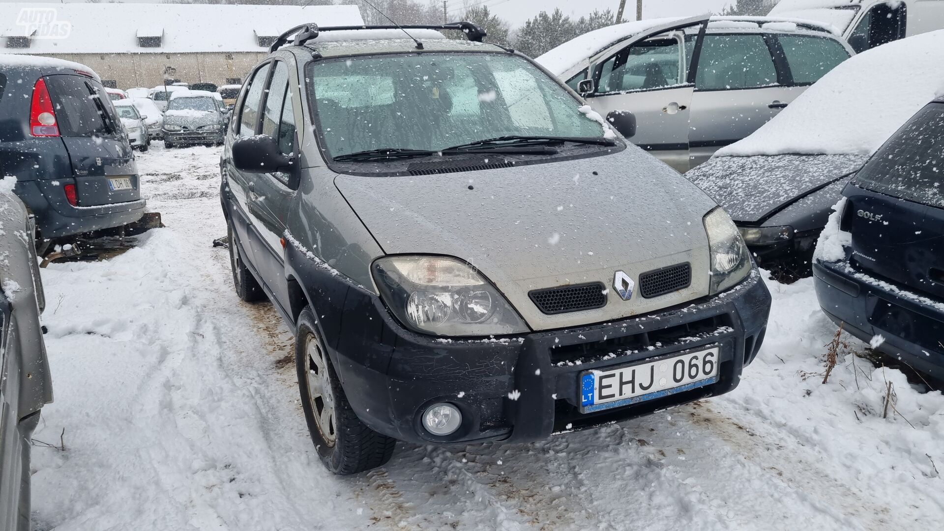 Renault Scenic Rx4 2002 m dalys