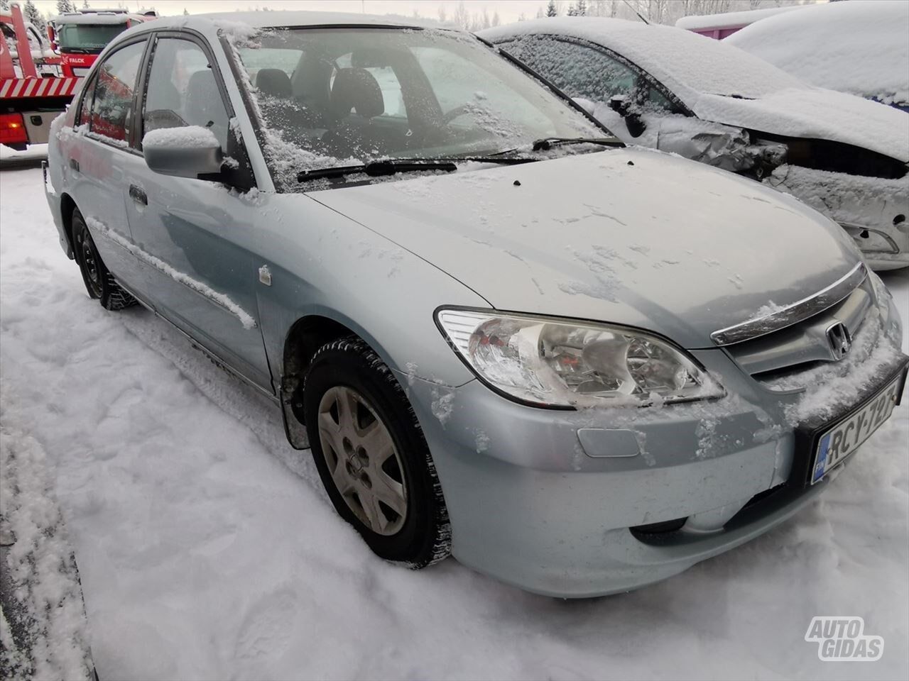 Honda Civic VII 2005 m dalys