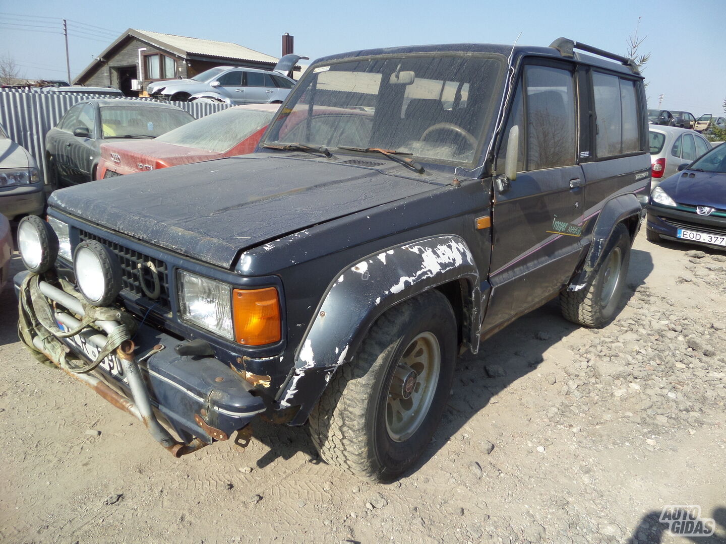 Isuzu Trooper 1991 m dalys