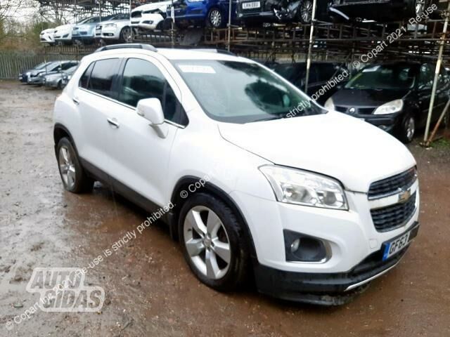 Chevrolet Trax 2013 m dalys