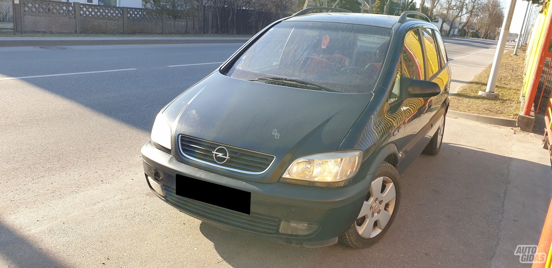 Opel Zafira A R16 lieti ratai 2002 г запчясти