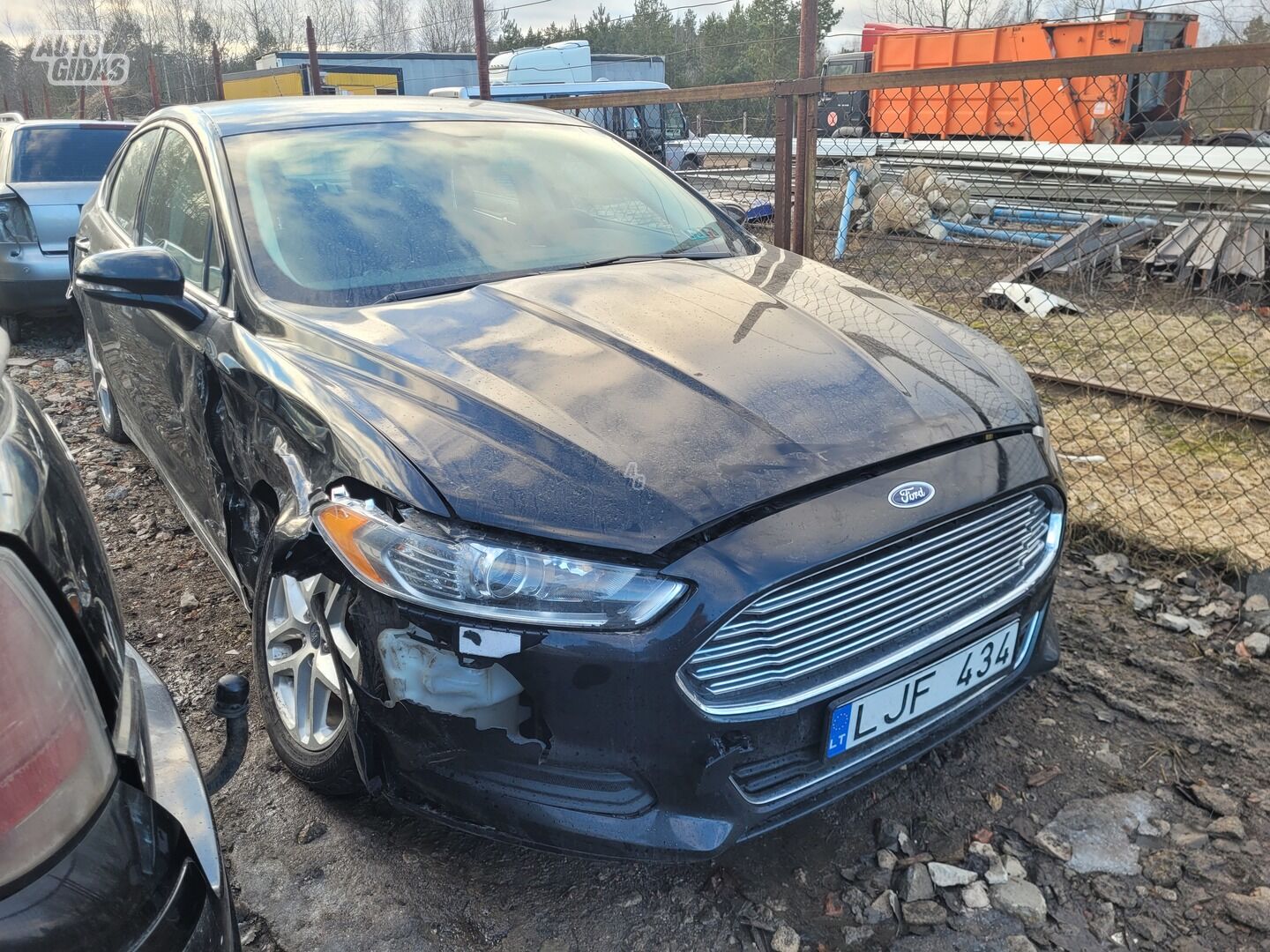 Ford Fusion 2016 m dalys