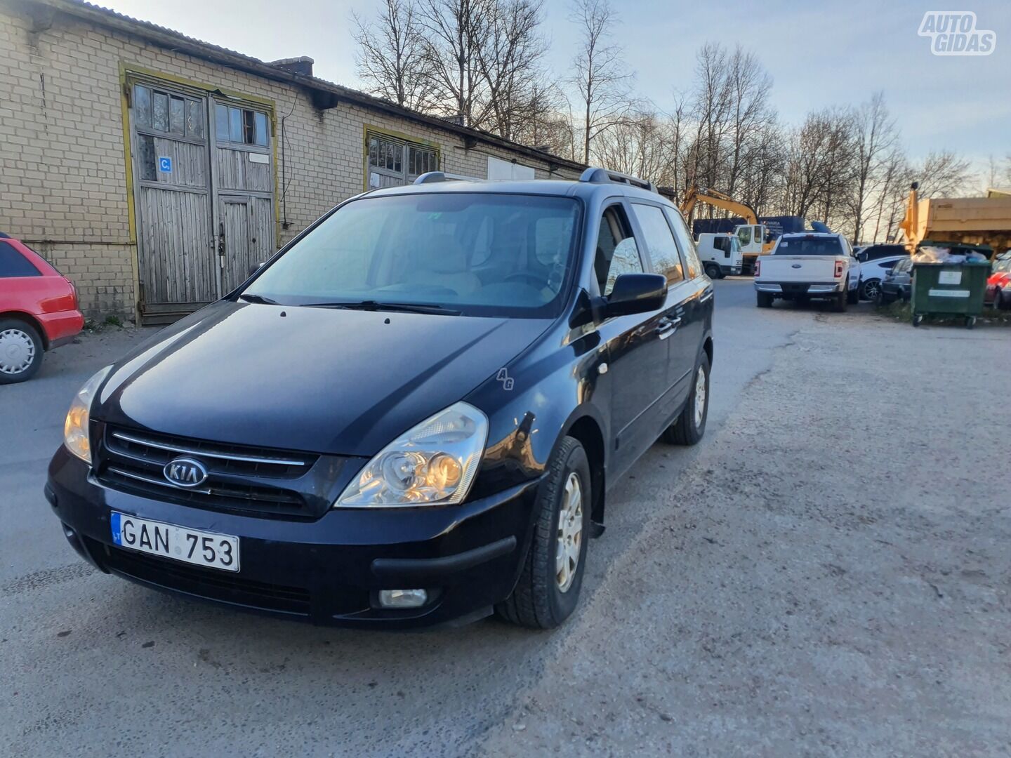 Kia Carnival 2.9 DYZELIS 136 KW 2007 m dalys