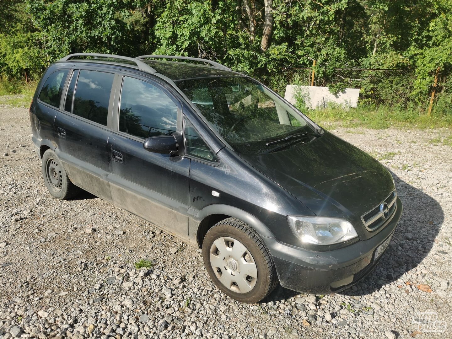 Opel Zafira 2001 m dalys