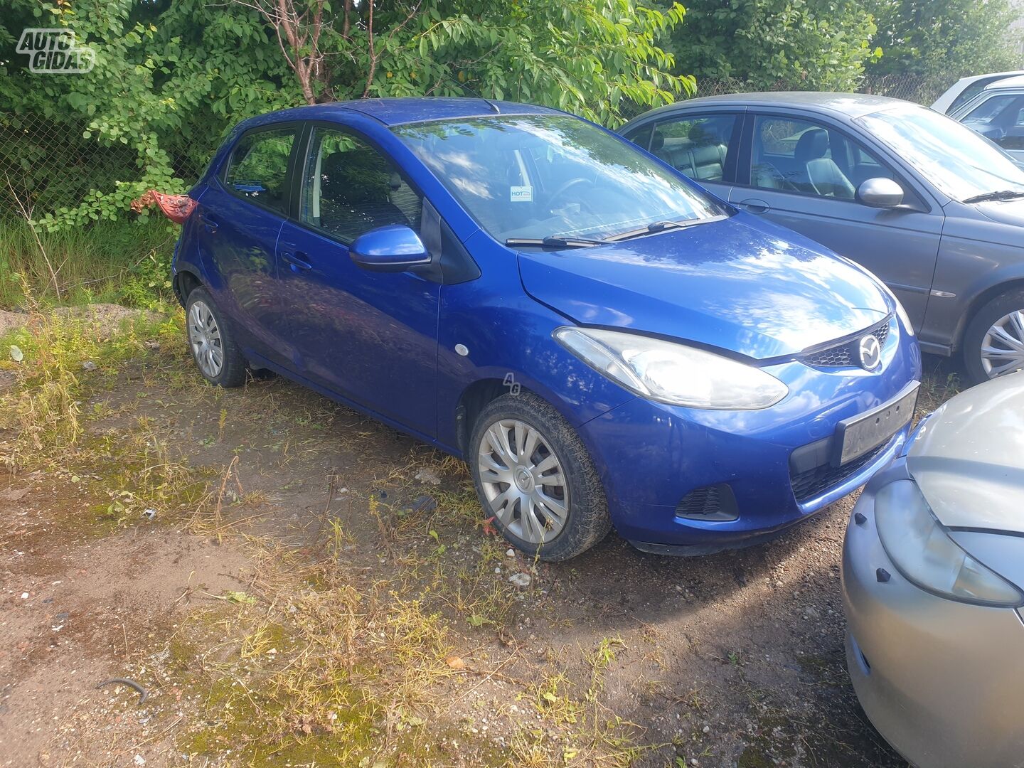 Mazda 2 2009 m dalys