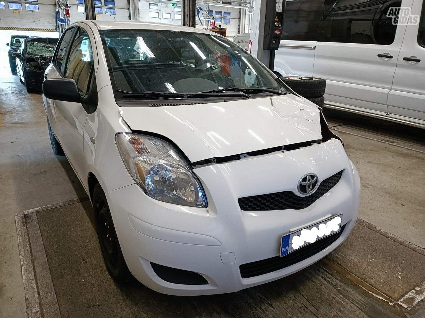 Toyota Yaris 2010 m dalys