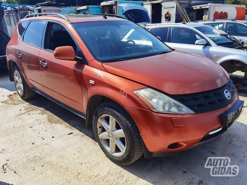 Nissan Murano 2005 m dalys