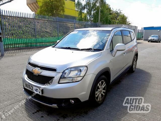 Chevrolet Orlando 2012 y parts