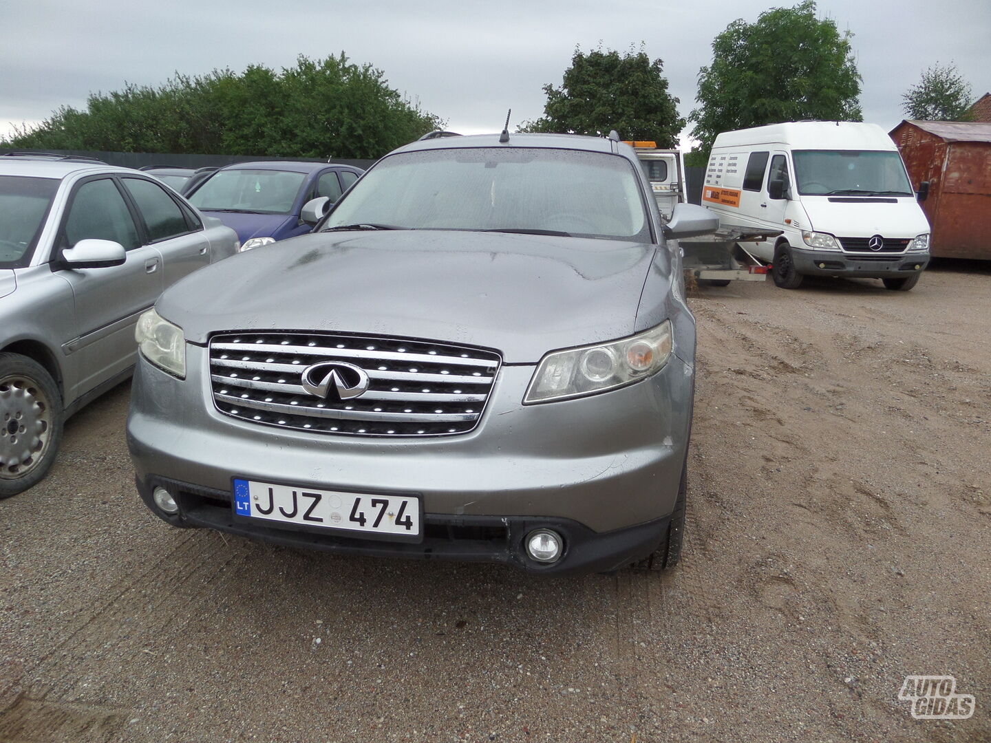 Infiniti Fx35 2007 г запчясти