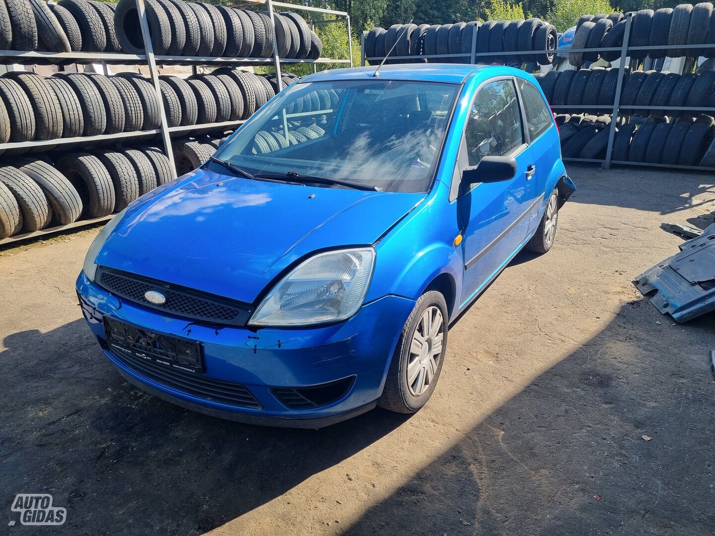 Ford Fiesta MK6 2004 г запчясти