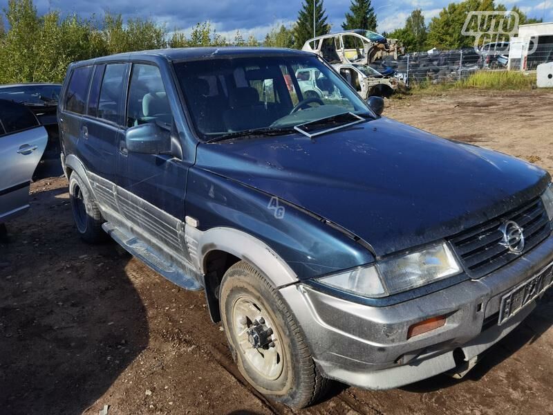 Ssangyong Musso 1995 m dalys