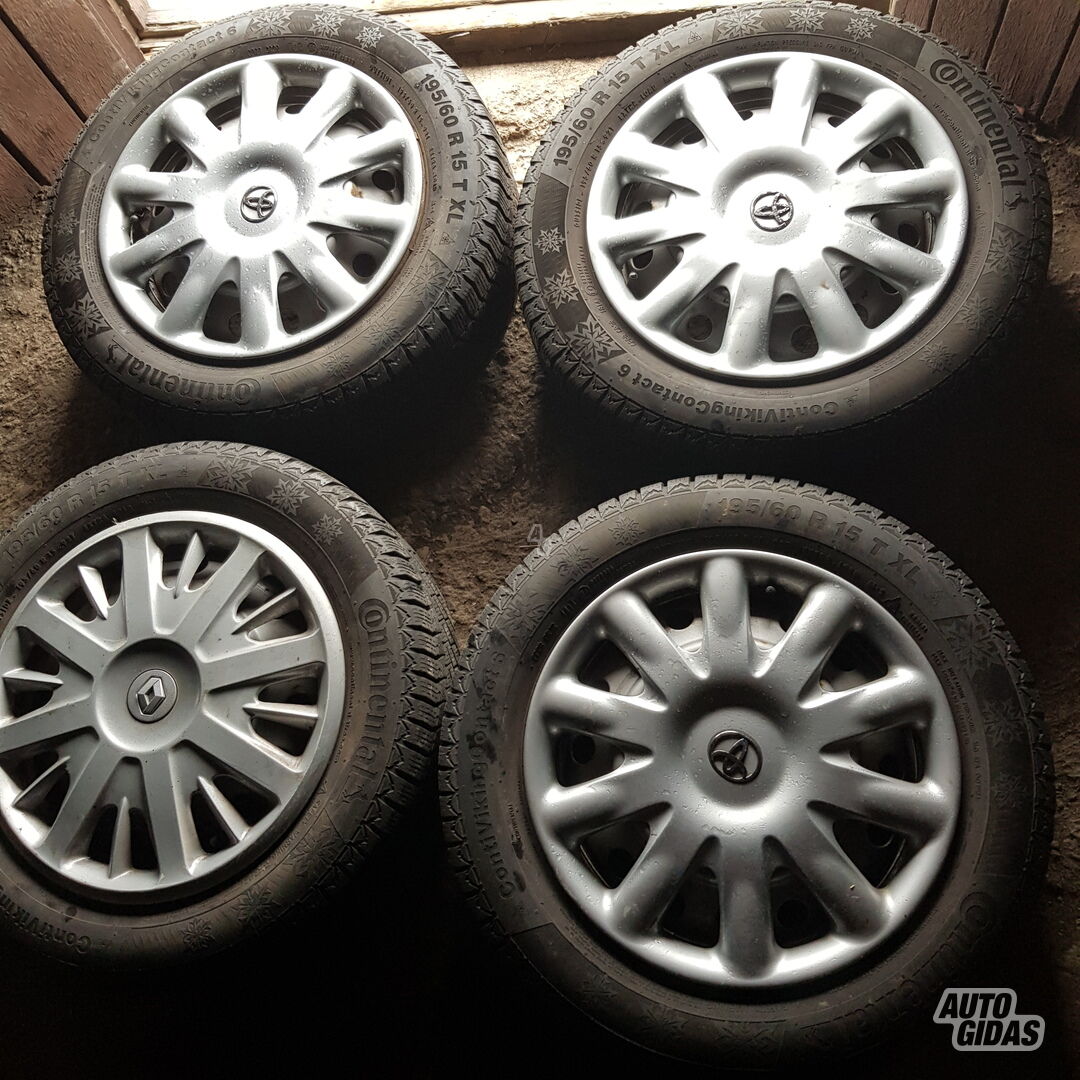 Toyota Corolla R15 steel stamped rims
