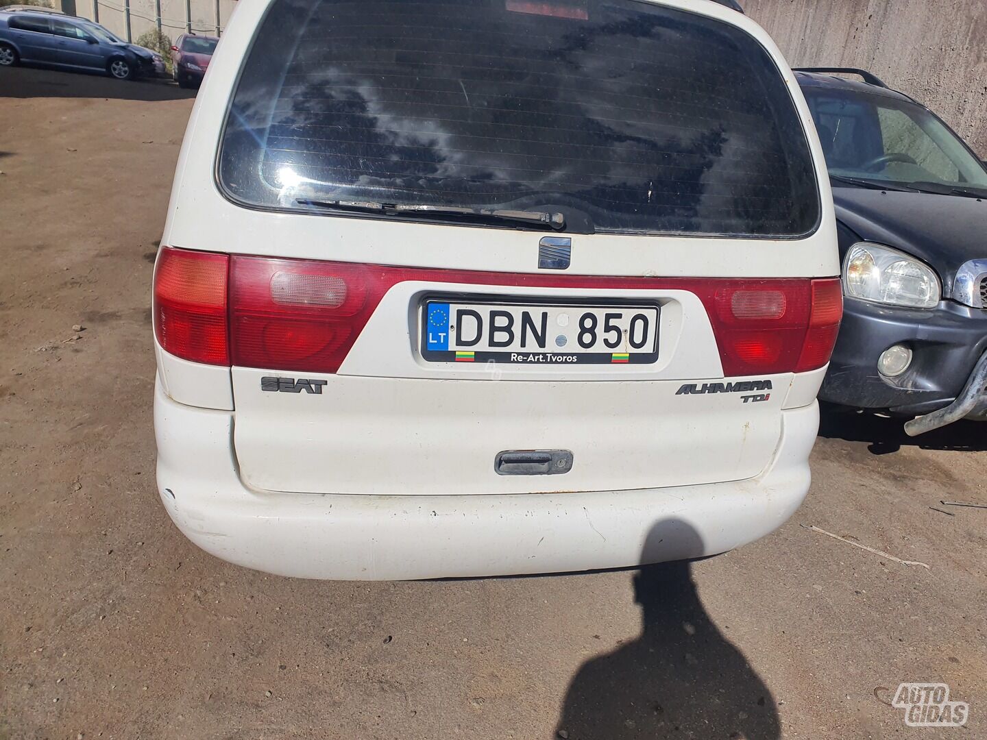 Seat Alhambra 1999 m dalys