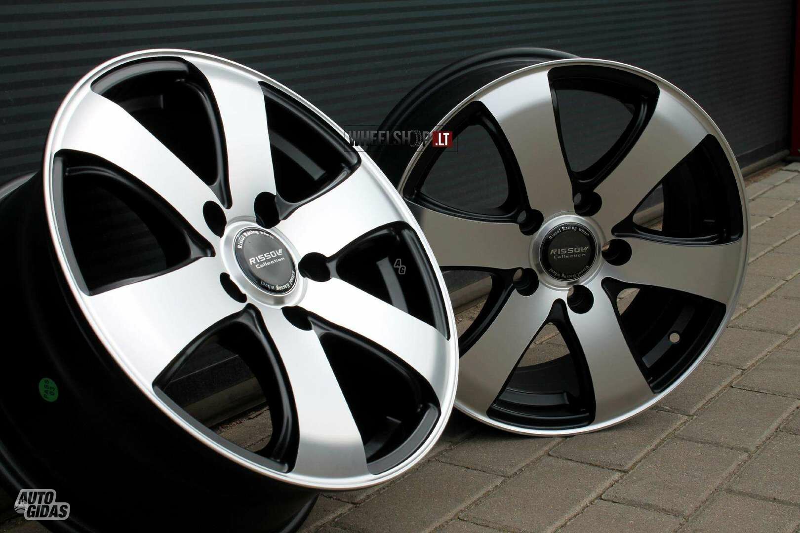 K40 Black Polished rims