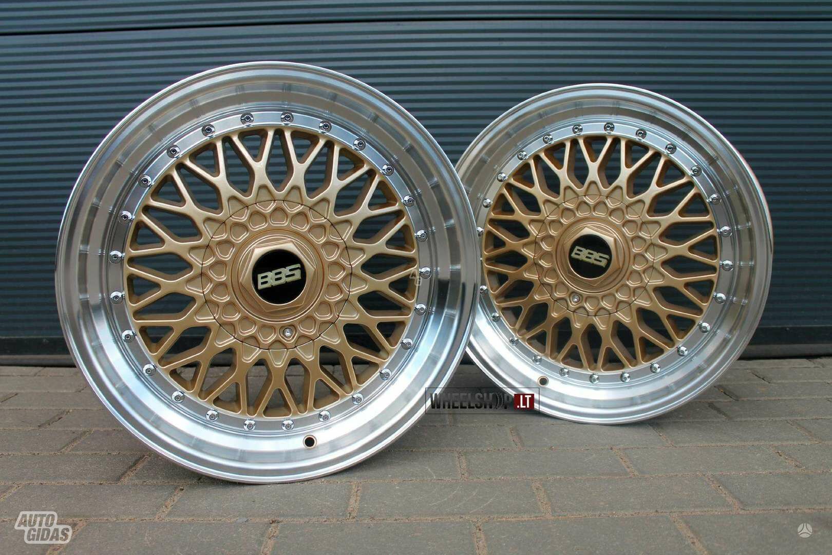 Super RS Style Gold rims