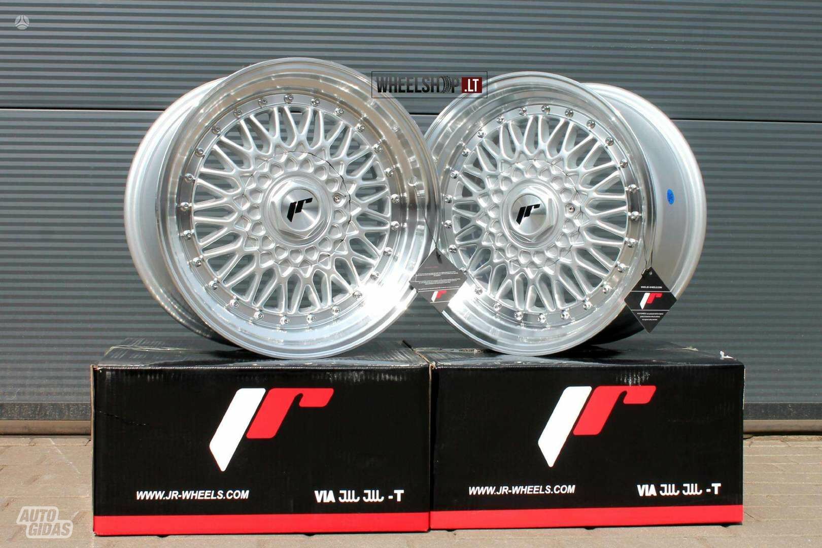 JR9 Siver rims