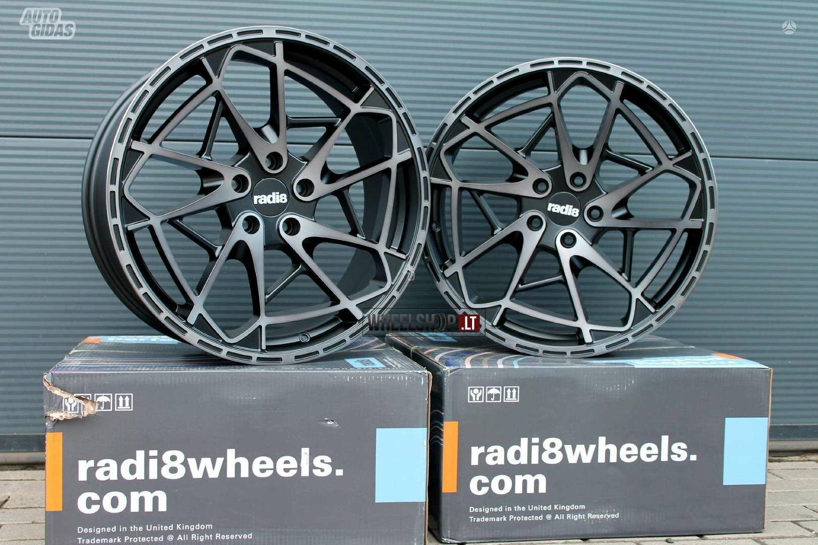 RADI8 R8HS9 Dark Mist light alloy R19 rims