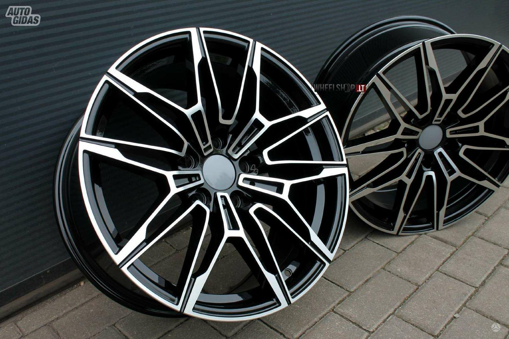 825M Style Black Polished rims