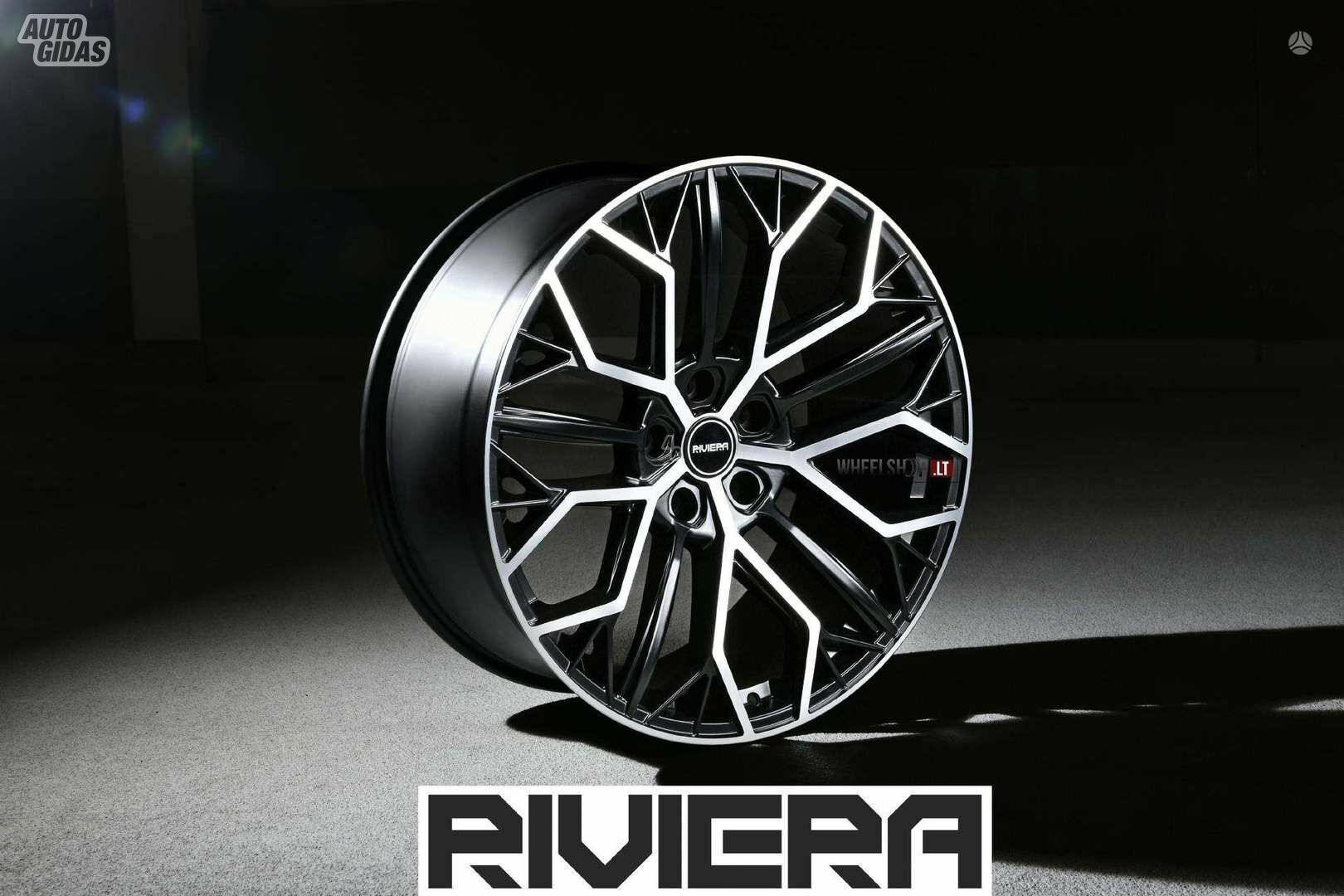 RV198 Gloss Black Polished rims