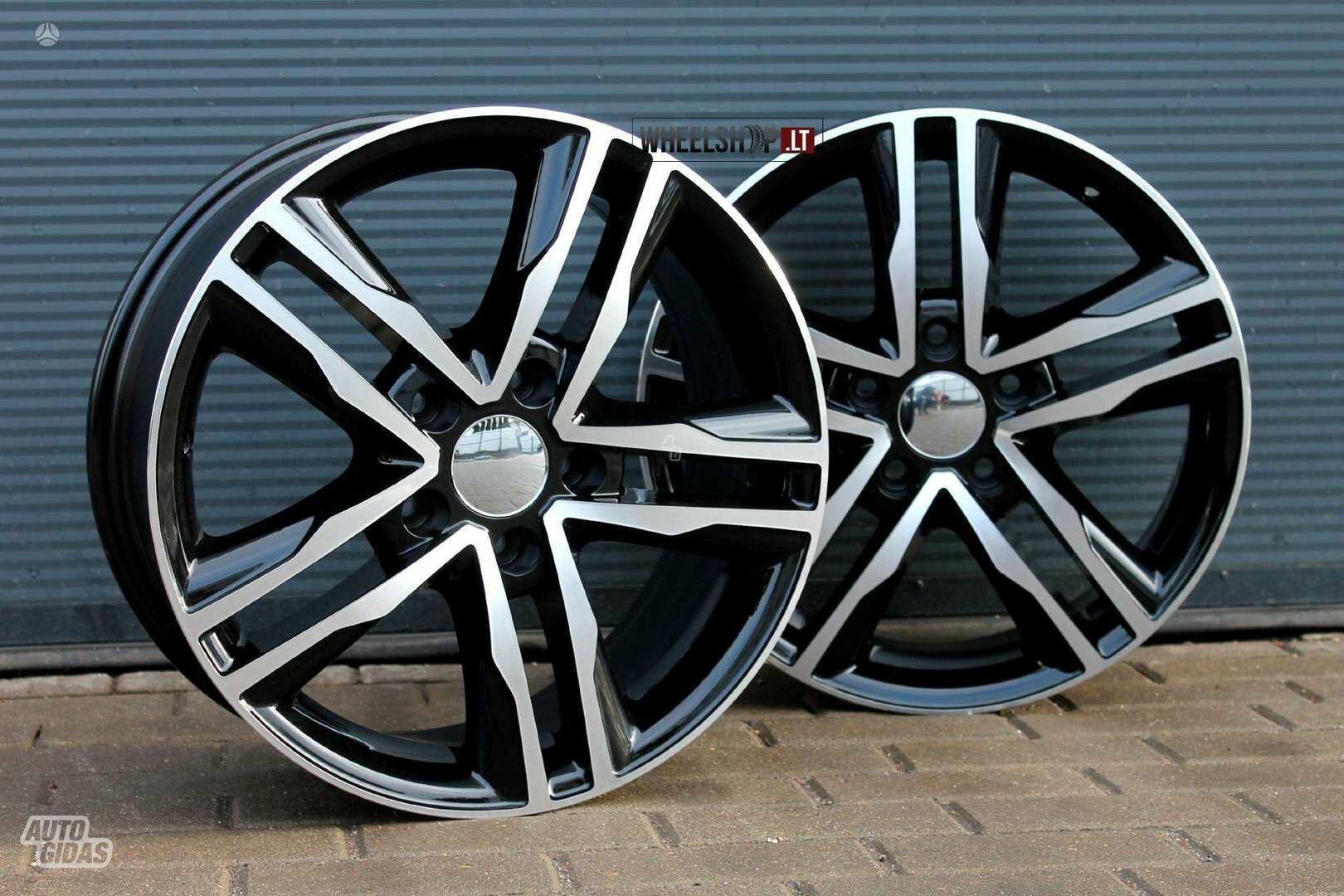 Van T2 Black 1250kg/vnt(pcs) rims