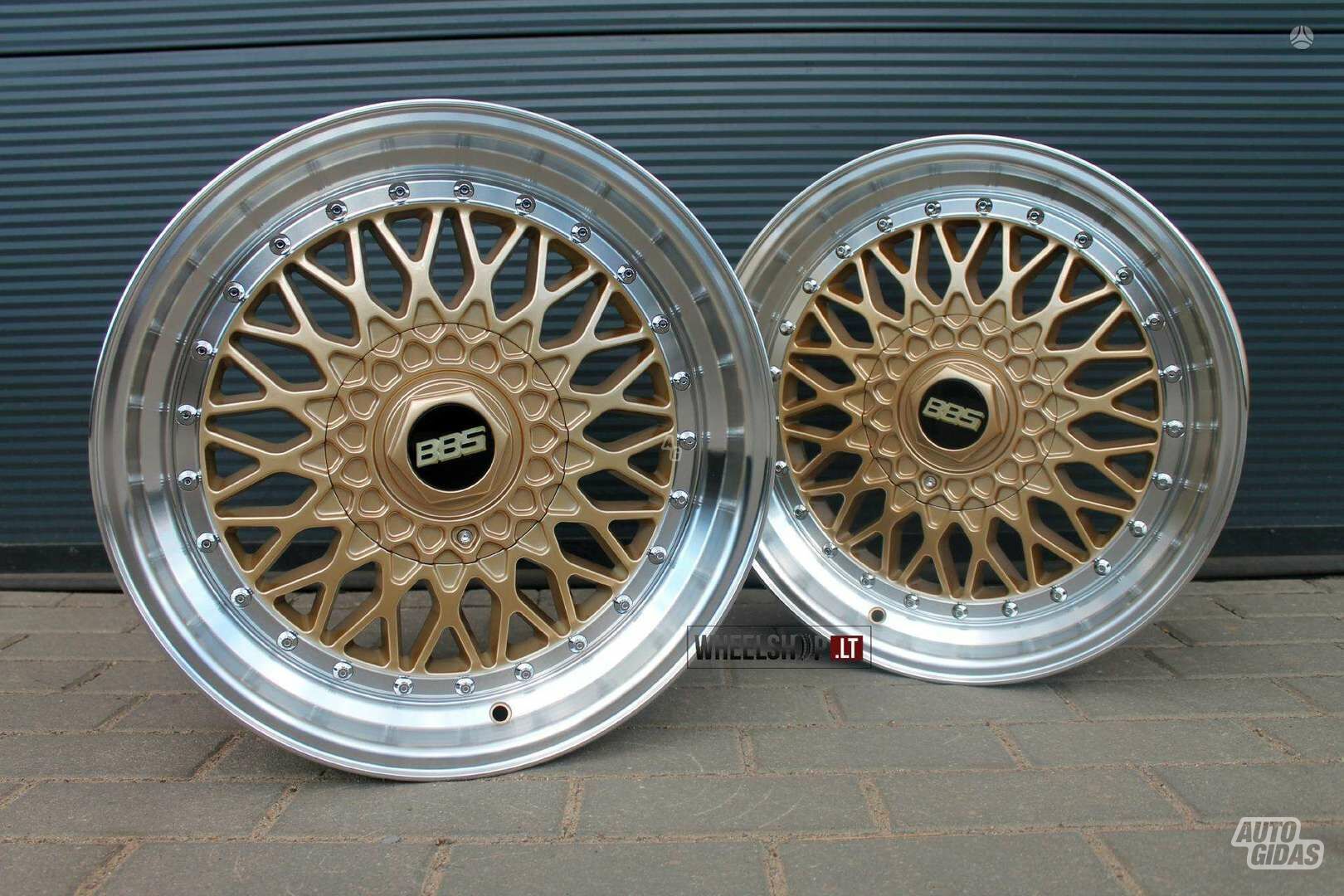 Super RS Style Gold rims