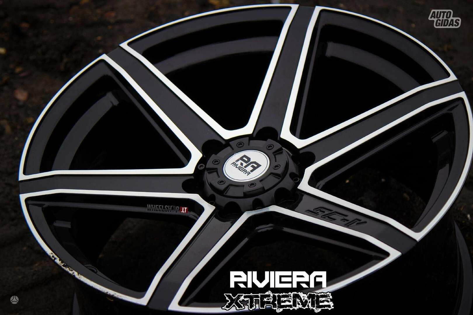 RX800 Satin Black Milled Edge rims