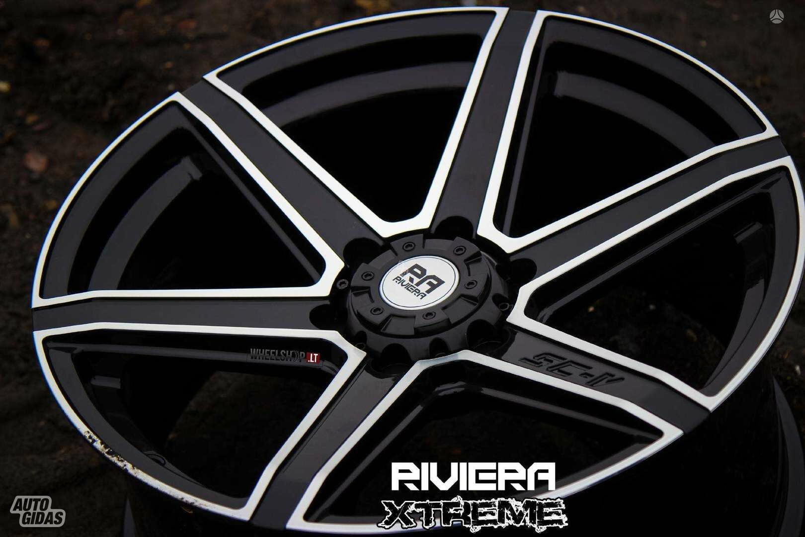 RX800 Satin Black Milled Edge rims