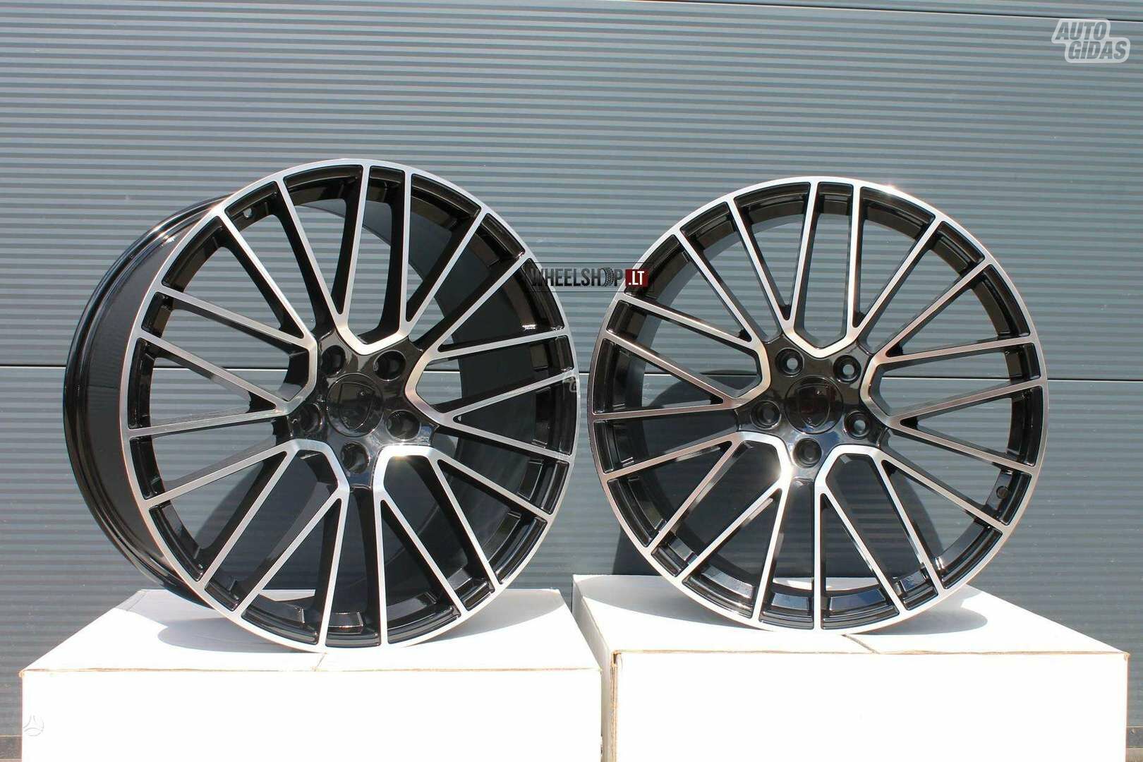 Levante Black Polished rims