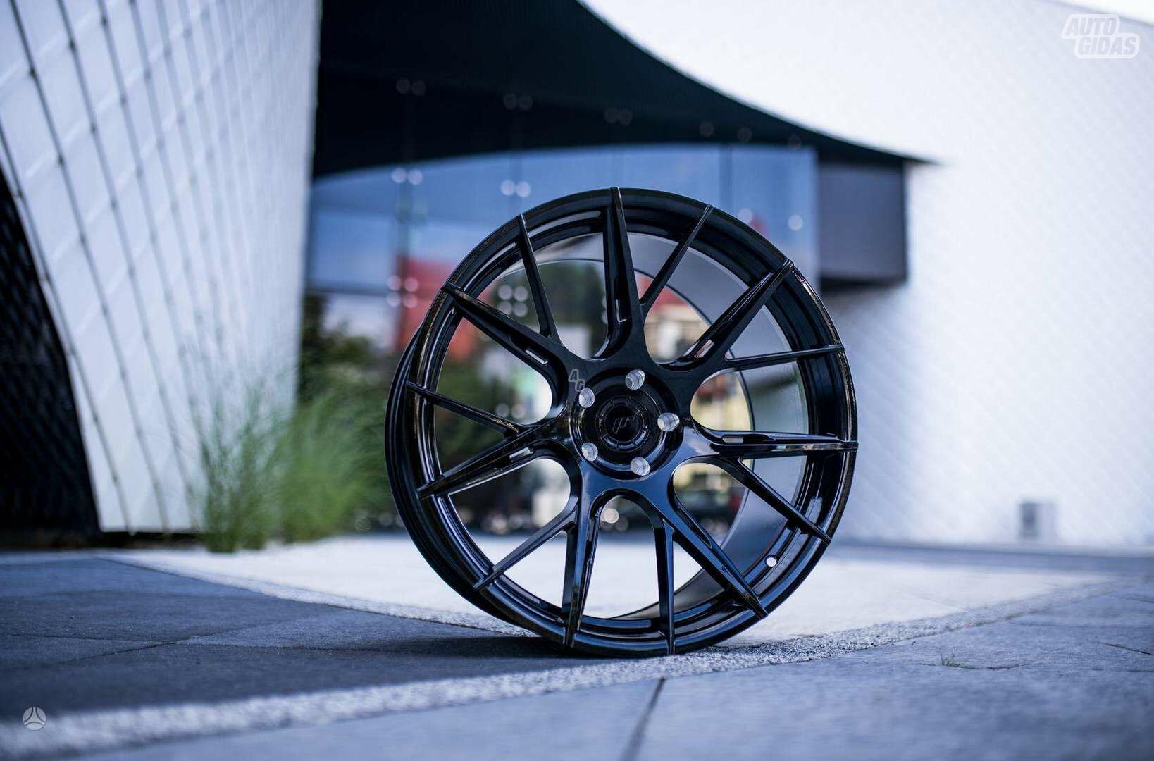 JR42 Black FlowFormed rims