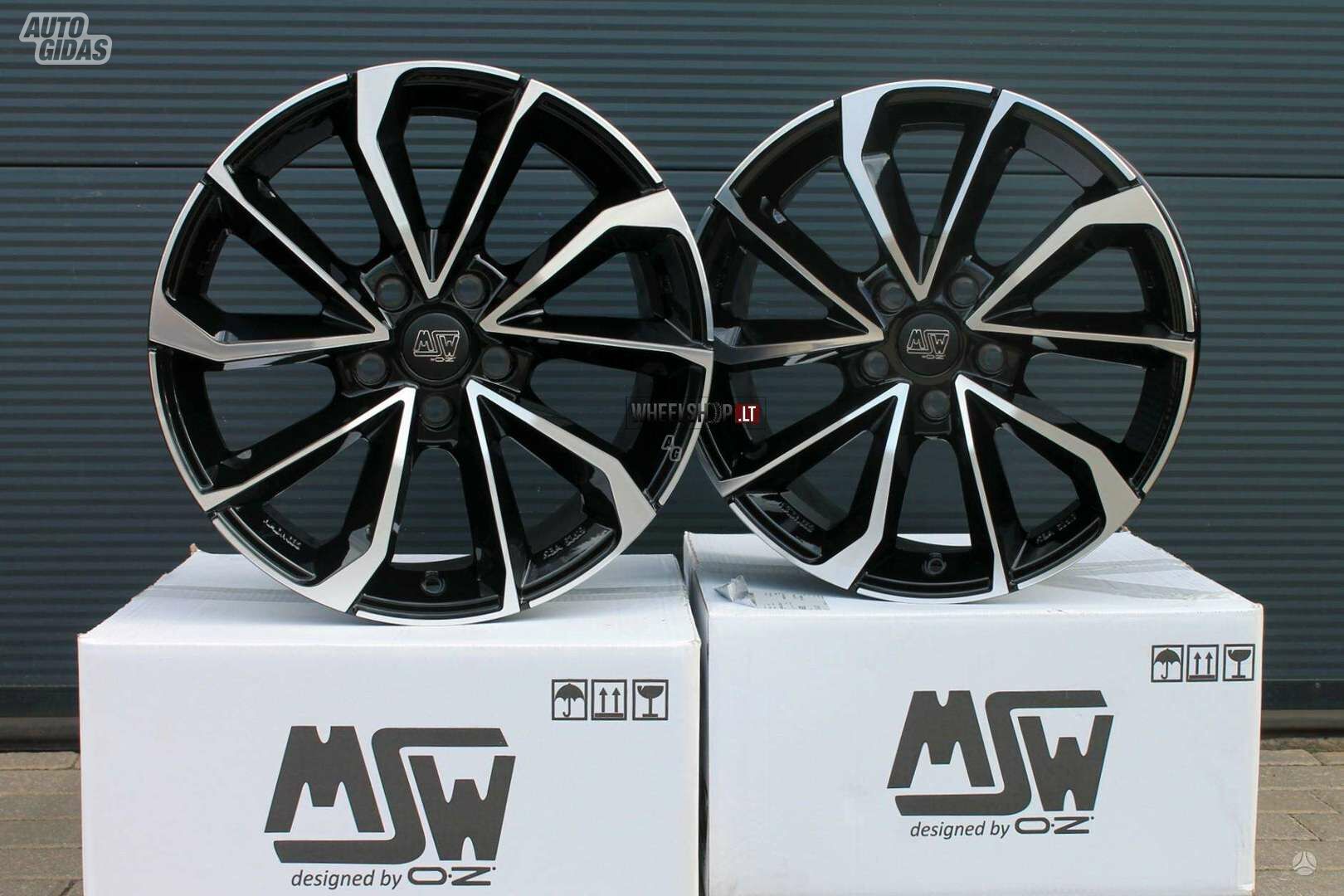 42 Gloss BLack Full Polished rims