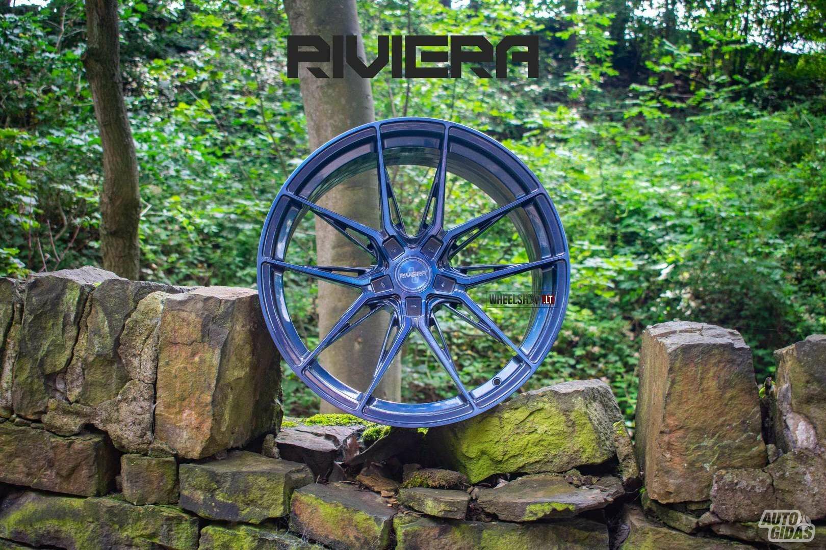 RF107 Aqua Brushed FlowFormed rims