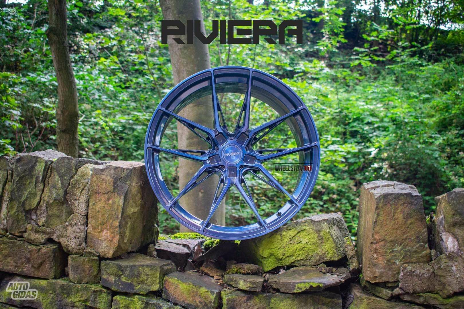 RF107 Aqua Brushed FlowFormed rims