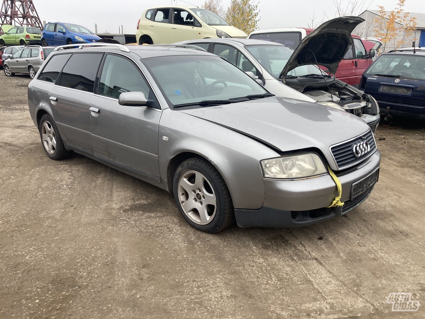 Audi A6 2002 m dalys